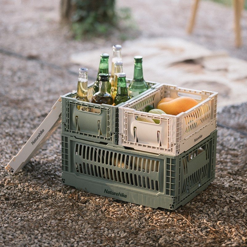 Naturehike Folding Storage Box Green 17L