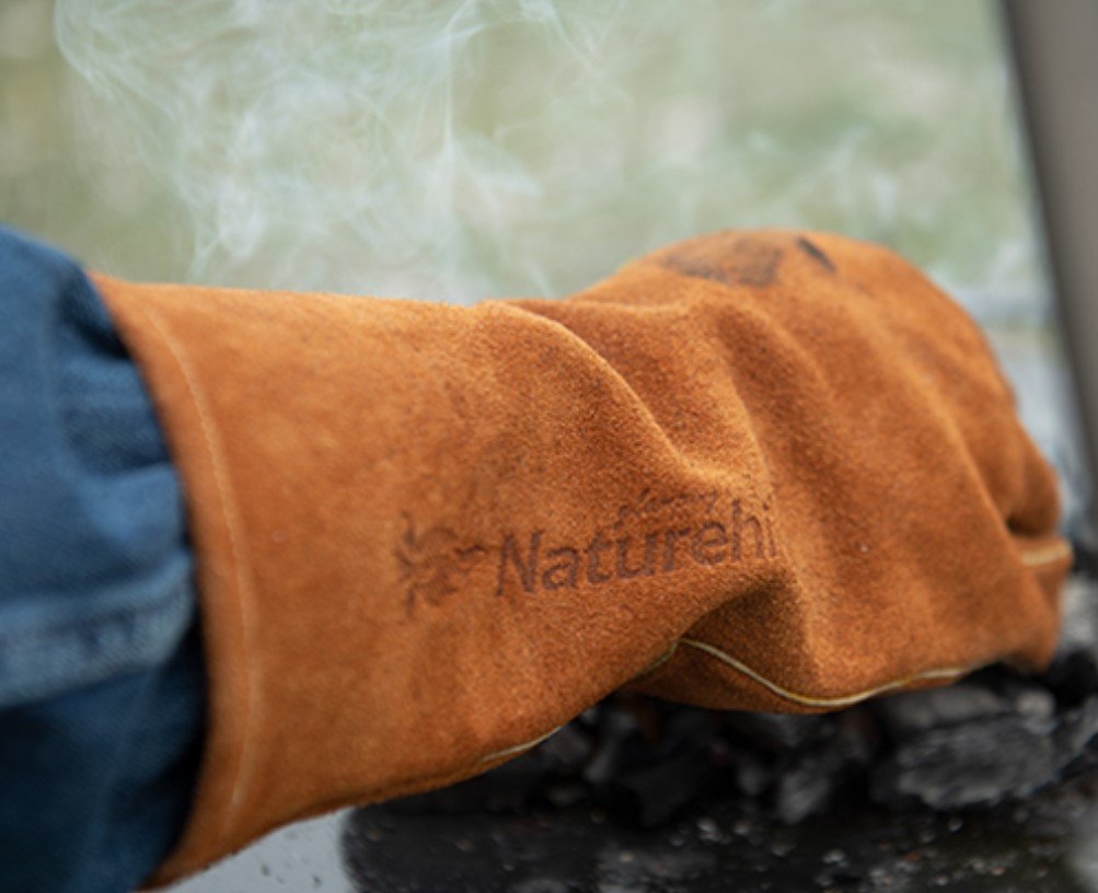 Naturehike Heat Resistant Leather Gloves