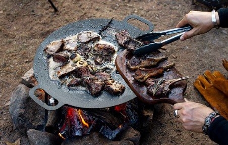 Naturehike Cast Iron Griddle / Hot Plate Round 50 x 40cm