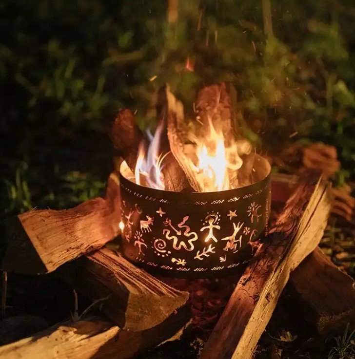 Naturehike Portable Fire Pit Round