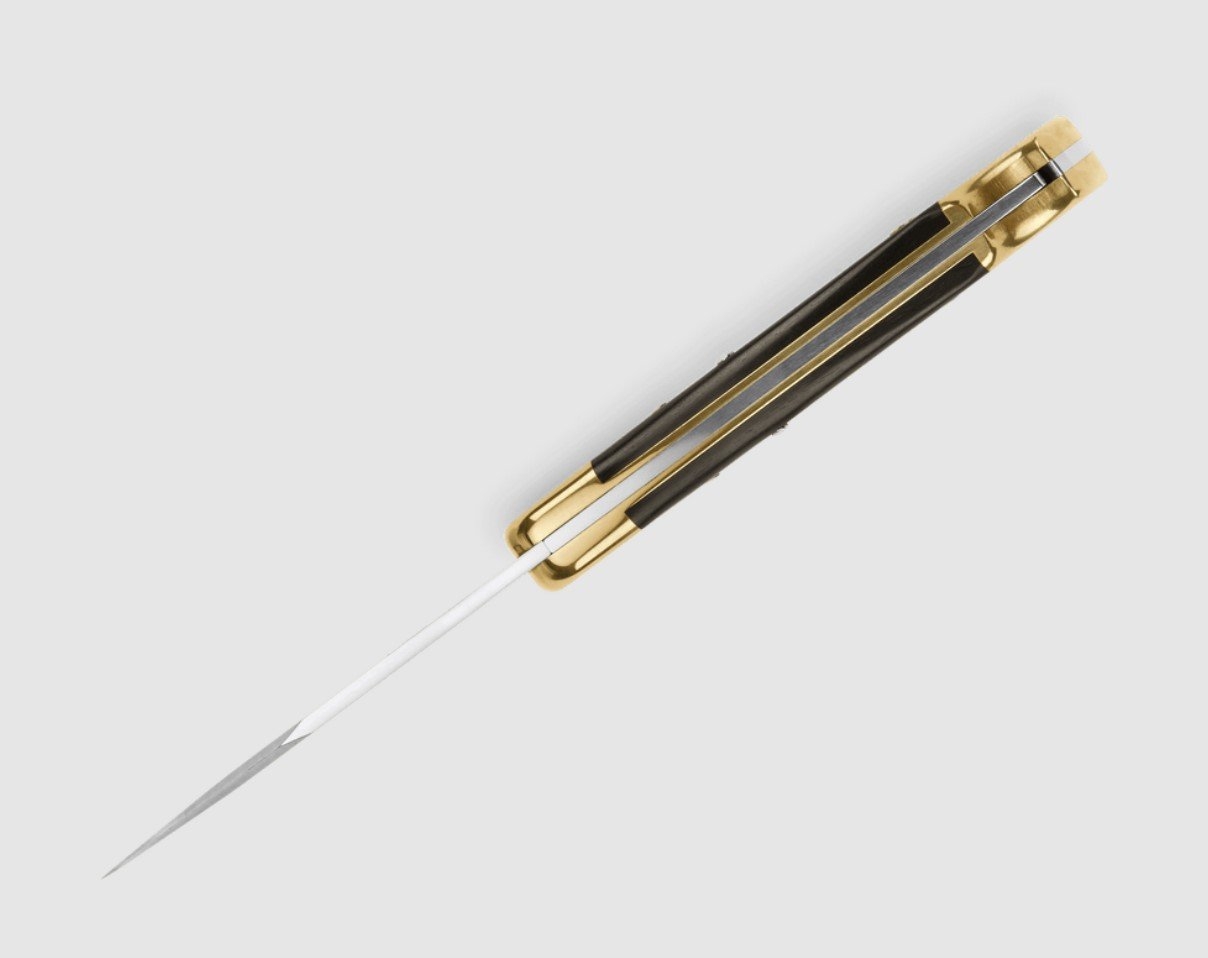 Buck Knives 110 Folding Hunter Knife with Sheath 9.5cm - Finger Grooved