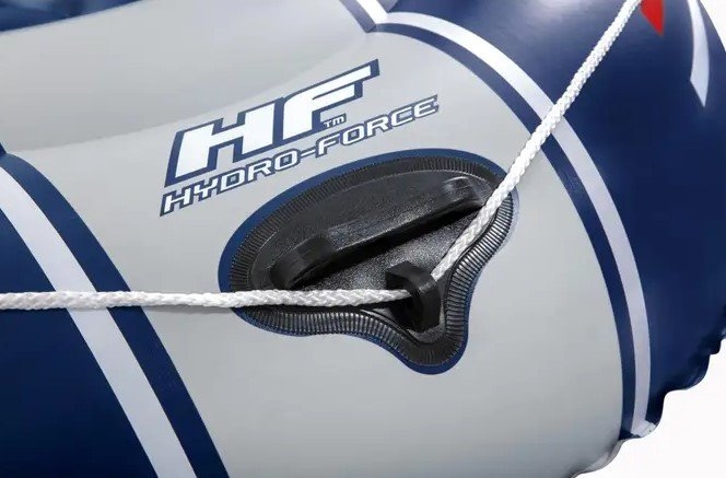 Hydro-Force Treck X3 3 Person Inflatable Boat with Oars and Pump