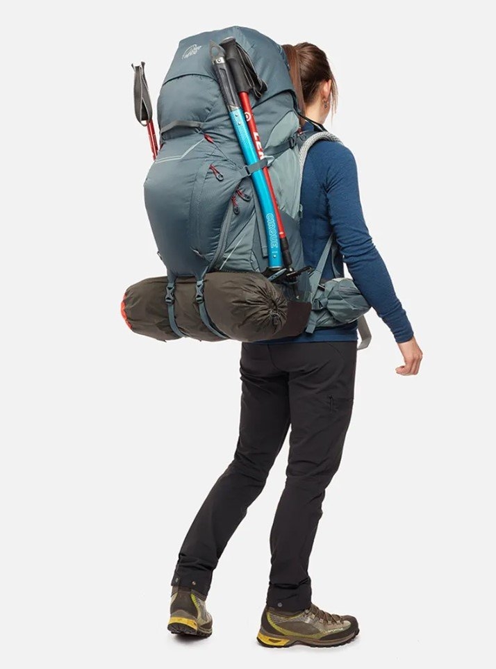 Lowe Alpine Cerro Torre Womens Trekking Backpack ND60:80L Dark Slate Small/Medium