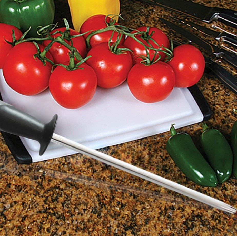 AccuSharp Butcher Diamond Sharpening Steel 9in