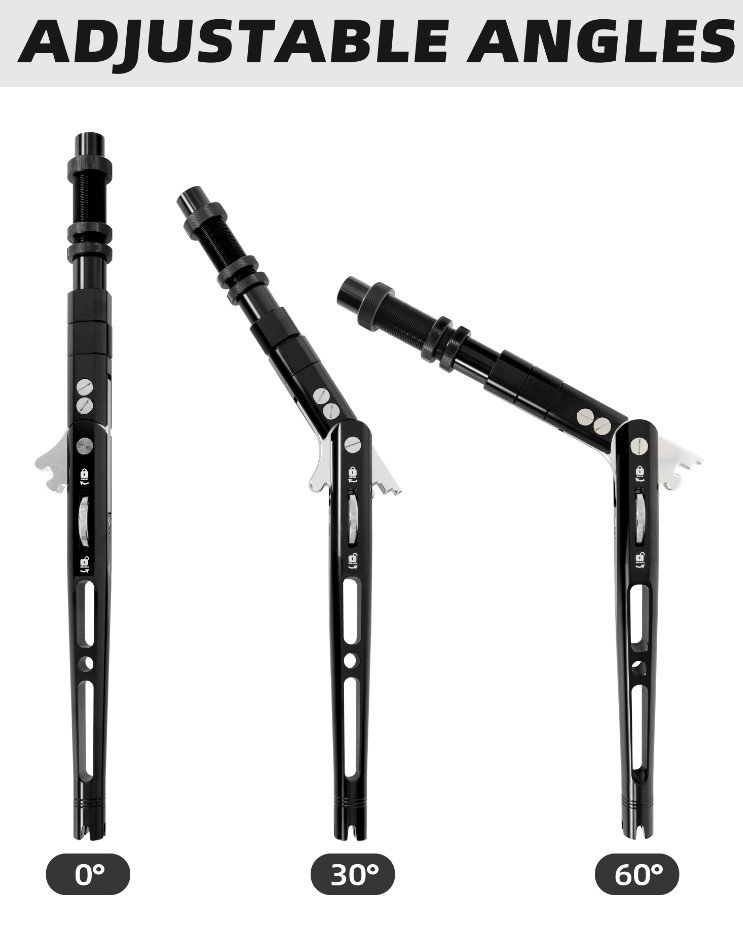 BlueWing Adjustable Bent Rod Butt #4 Regular