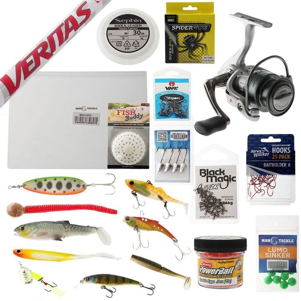 Abu Veritas Cardinal Canal Fishing Freshwater Pro Package 7ft 8in 1-3kg 2pc