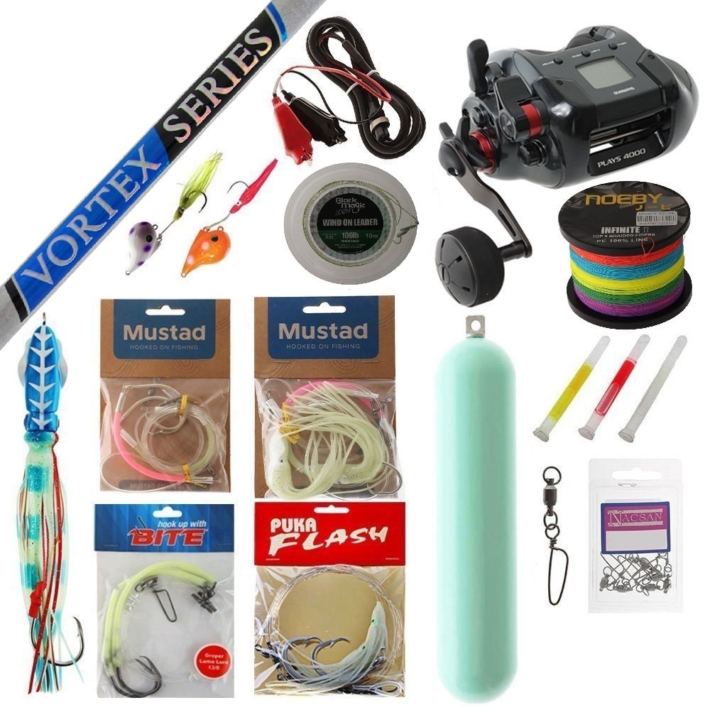 Shimano Plays Electric Deep Sea Fishing Package 5ft 5in 15-24kg 1pc
