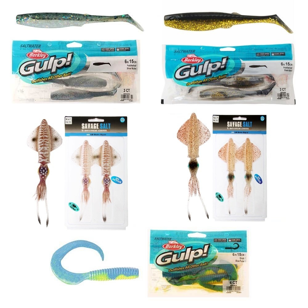 Berkley BIG BAIT Softbaiting Value Package