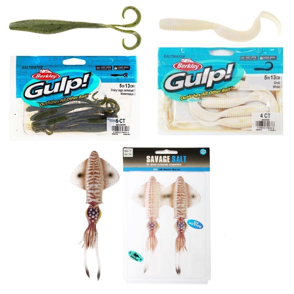 Work-Up Softbait and Lure Value Tackle Package