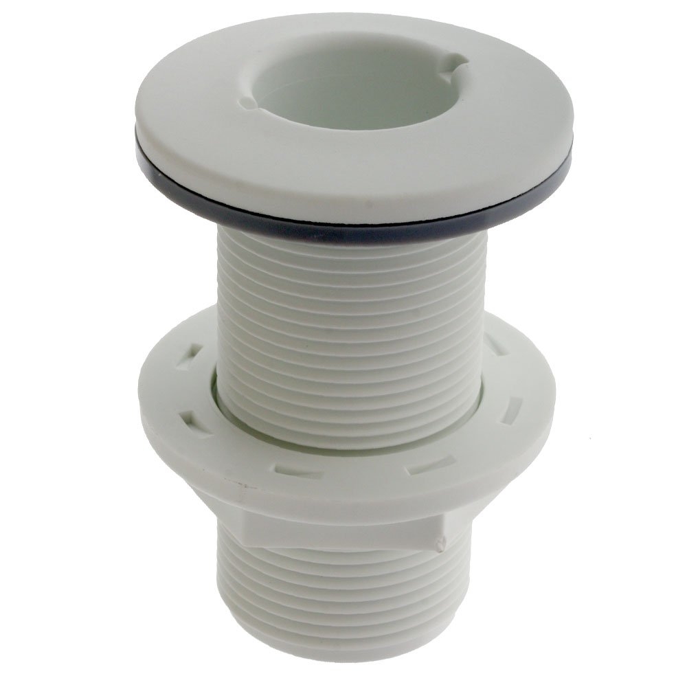 TruDesign Domed Skin Fitting 1-1/4in BSP White