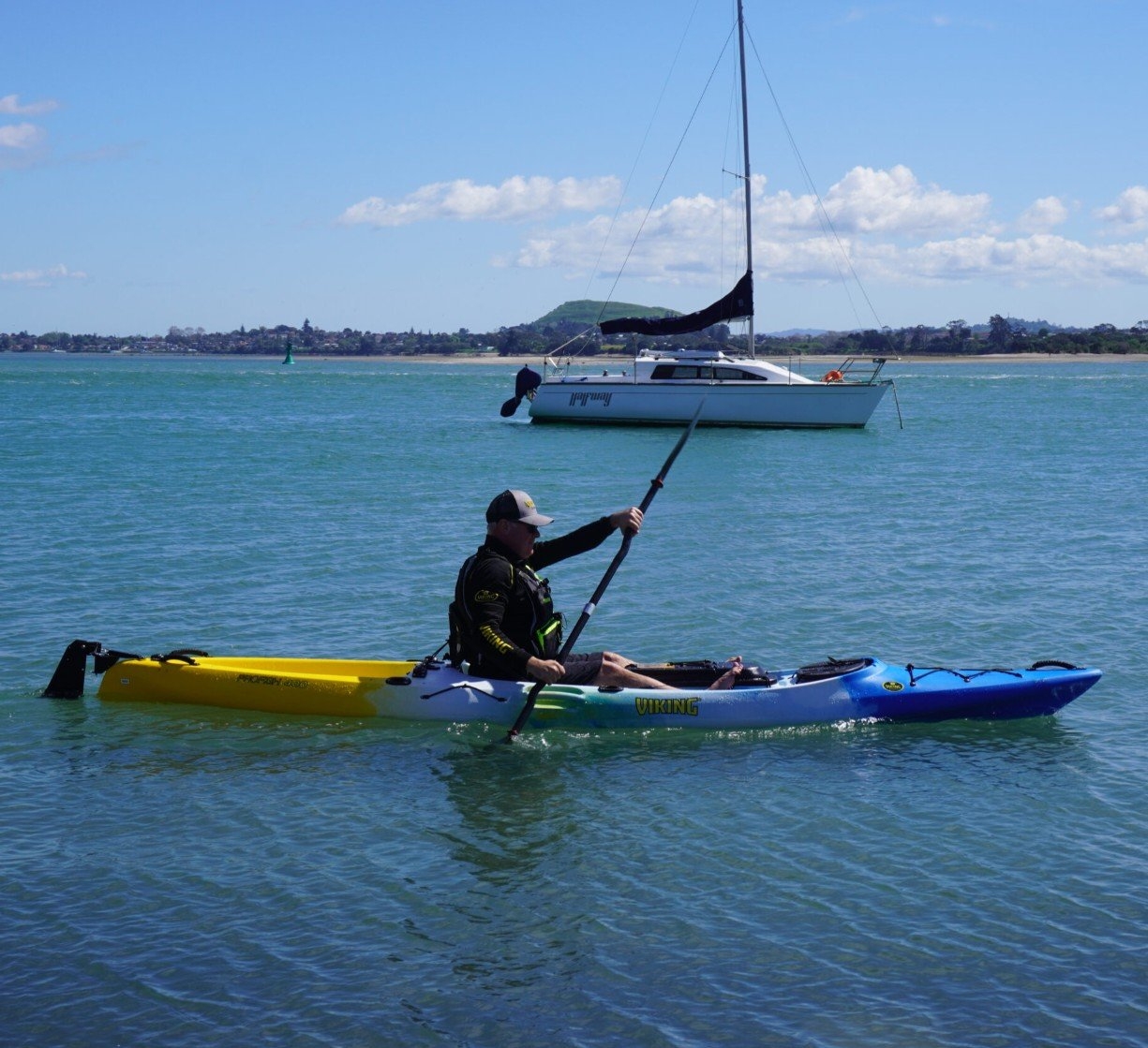 Viking Profish 400 Lite Fishing Kayak with Paddle 4.1m Daybreak