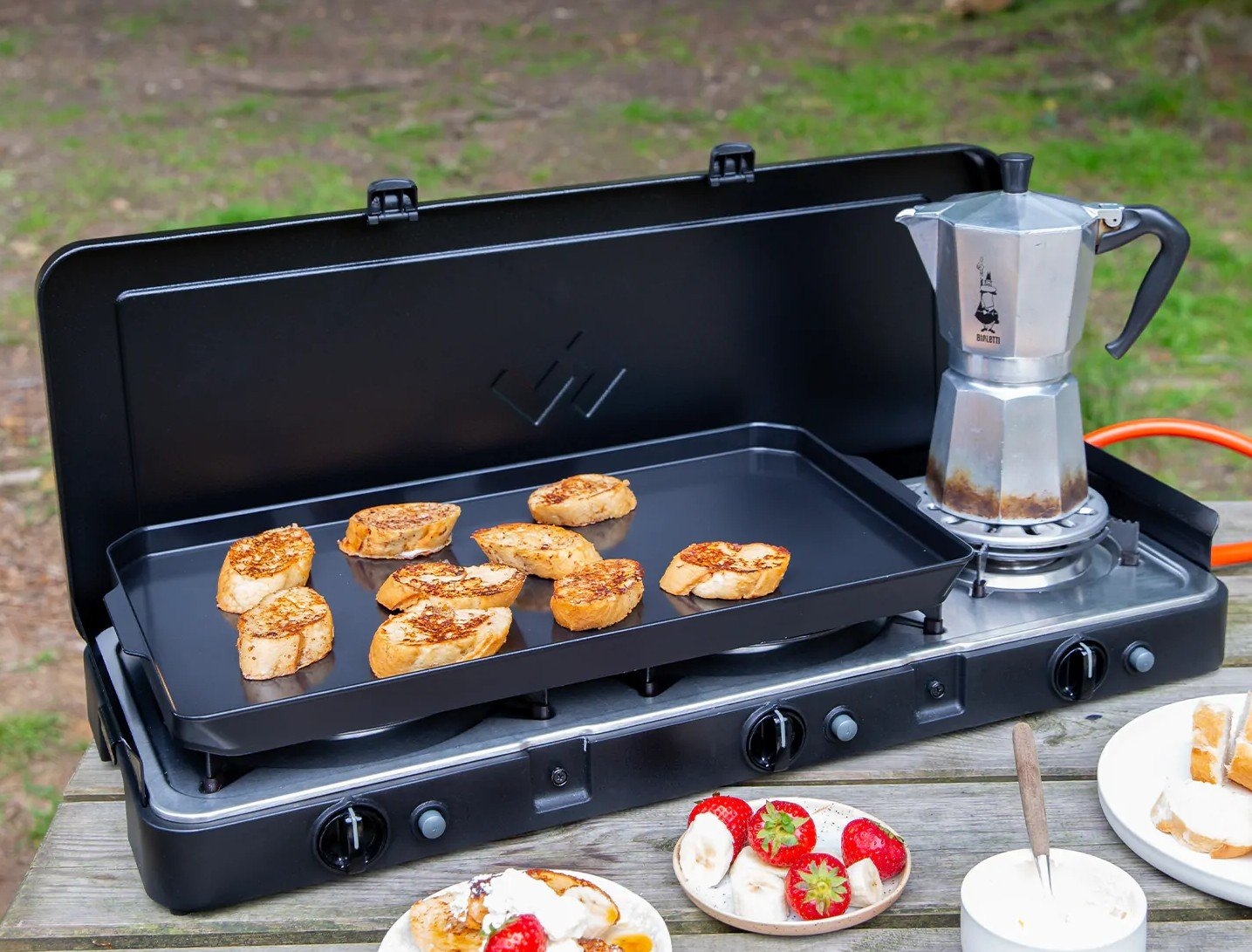 Dometic Cadac 2 Cook Plancha Gas Stove BBQ Grill Plate