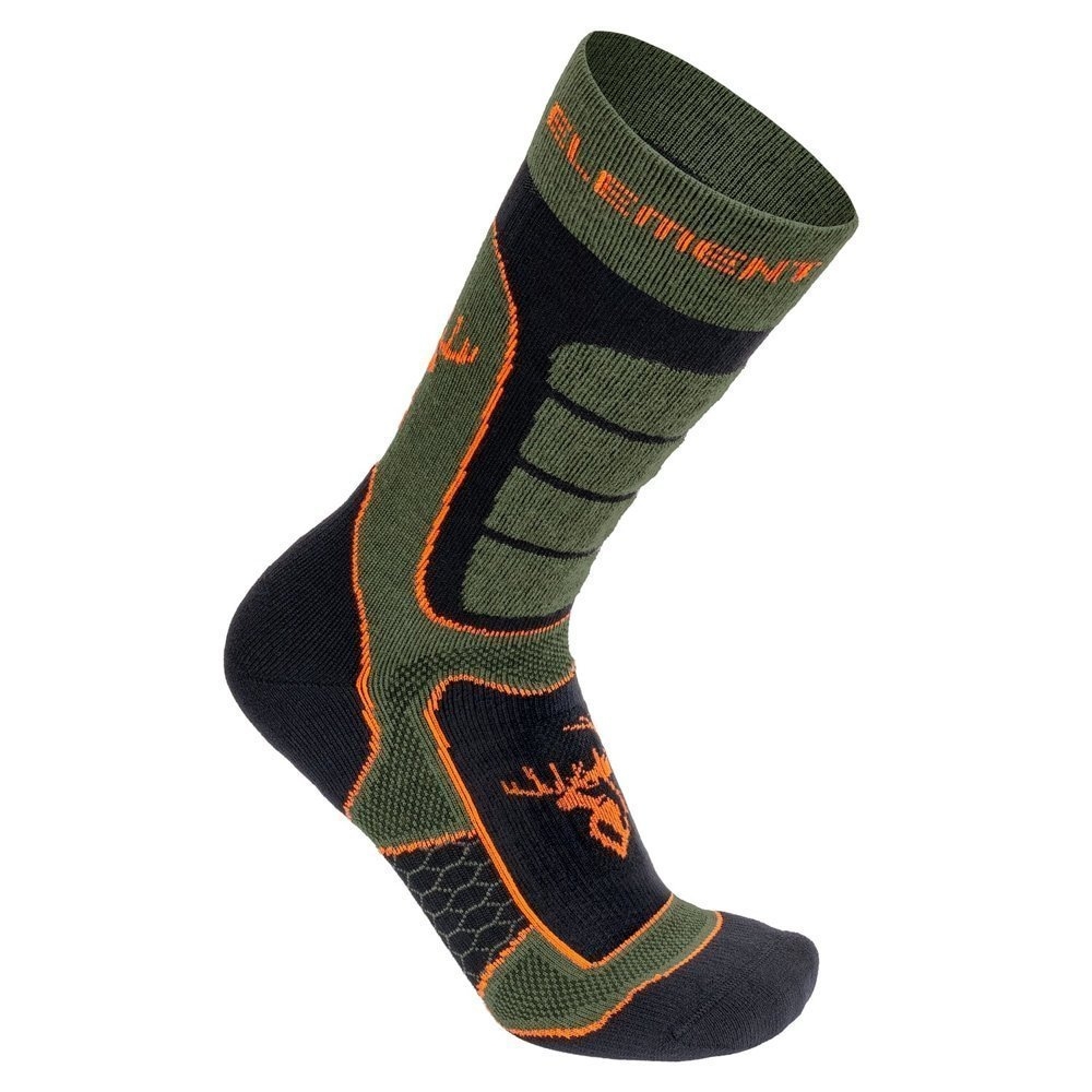 Hunters Element Apex Nuyarn Merino Socks Forest Green