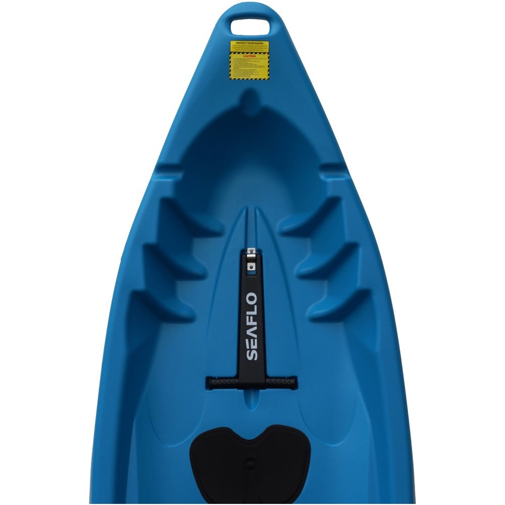 Seaflo Moraine Adult and Child Kayak with Paddle and Leash 7ft 8in Yellow