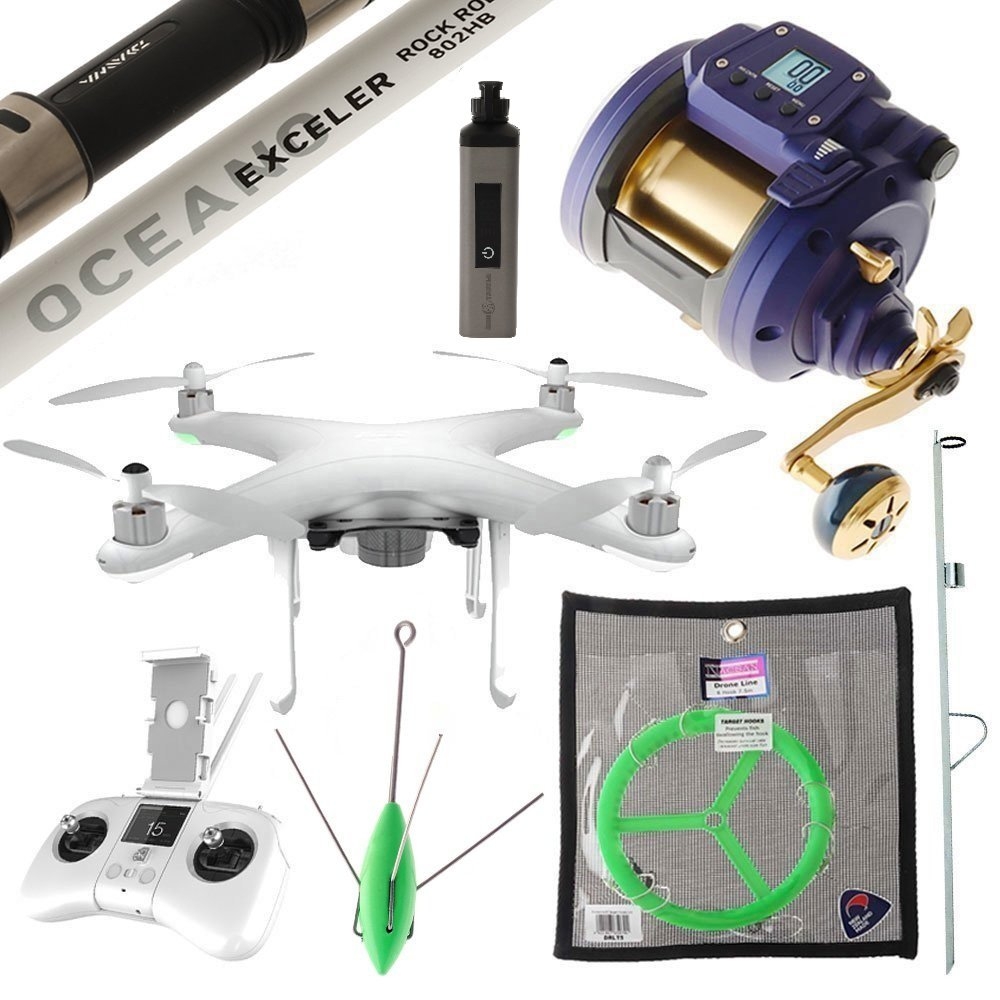 Condor A22S Daiwa Seapower Electric Reel Drone Fishing Package 8ft 10-15kg 2pc