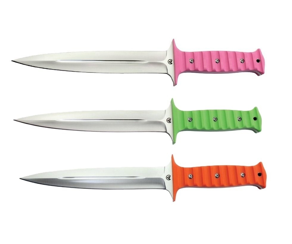 Ridgeline Grunt Pig Sticker Knife Double Edge 24cm