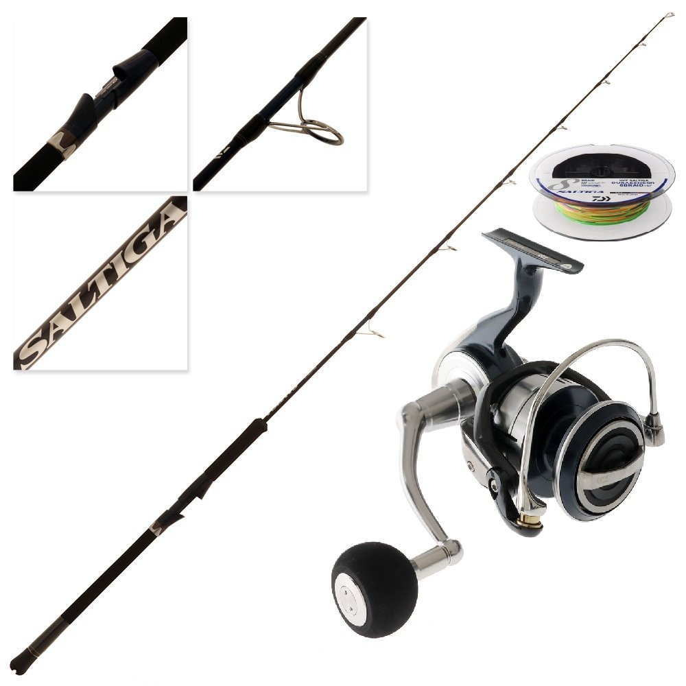Daiwa Certate SW 10000-P Saltiga Jigging Combo with Braid 5ft 9in PE3-5 300g 1pc