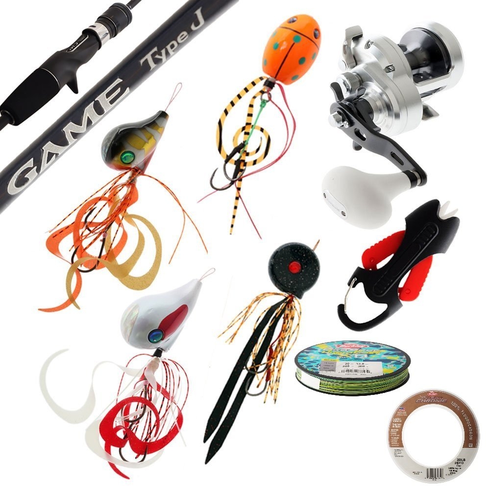 Shimano Trinidad Game Type J Premium Slow Jig Package 6ft PE3 1pc