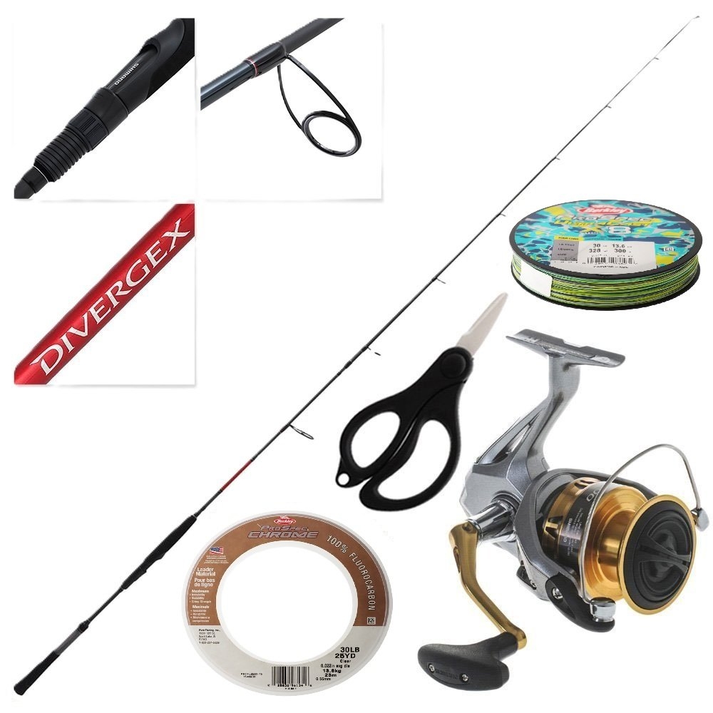Shimano Sedona Divergex Inchiku / Slider Value Package 7ft 5-10kg 2pc