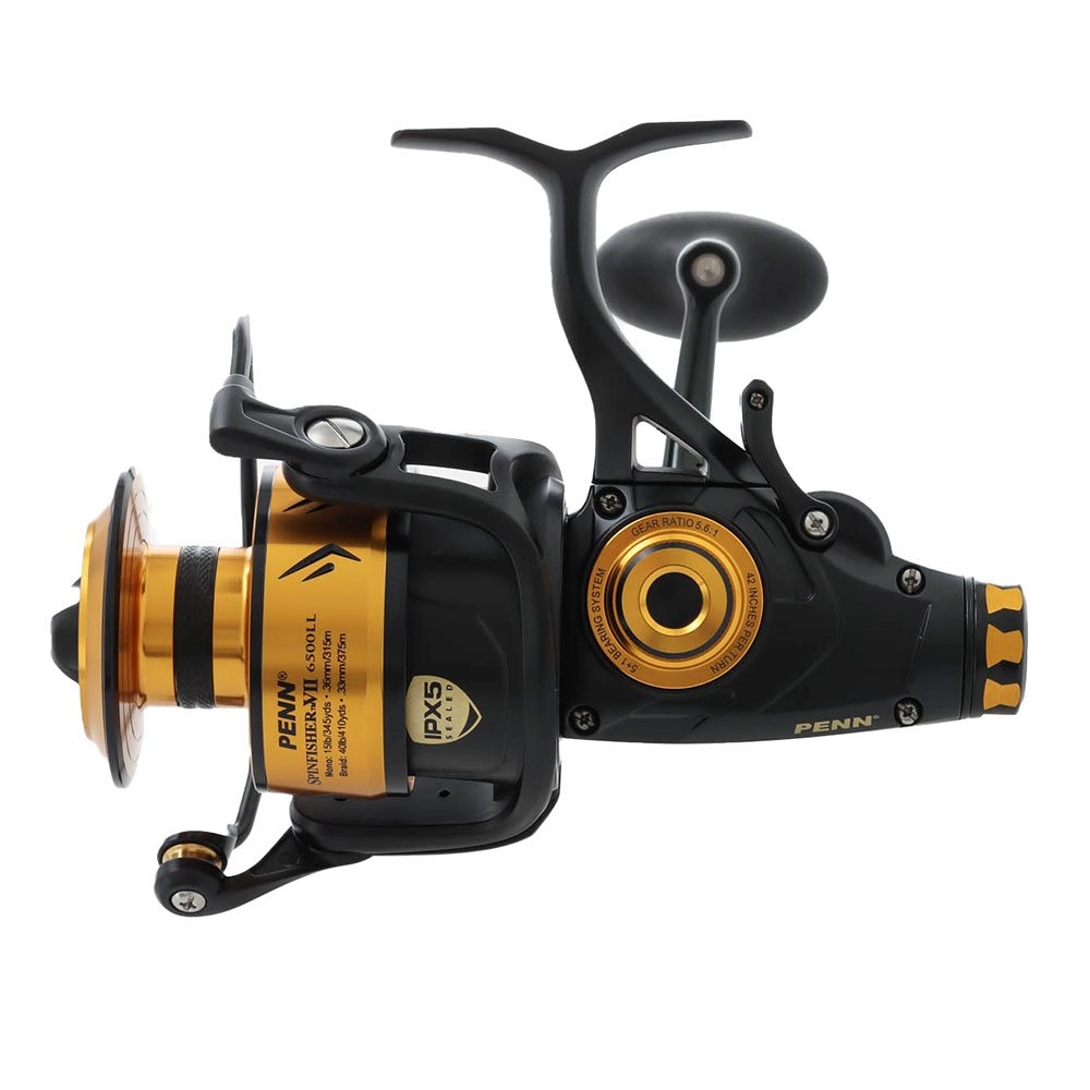 PENN Spinfisher VII Live Liner 6500LL Ugly Stik Black Tiger Strayline Boat Combo 6ft 6in 8-15kg 2pc