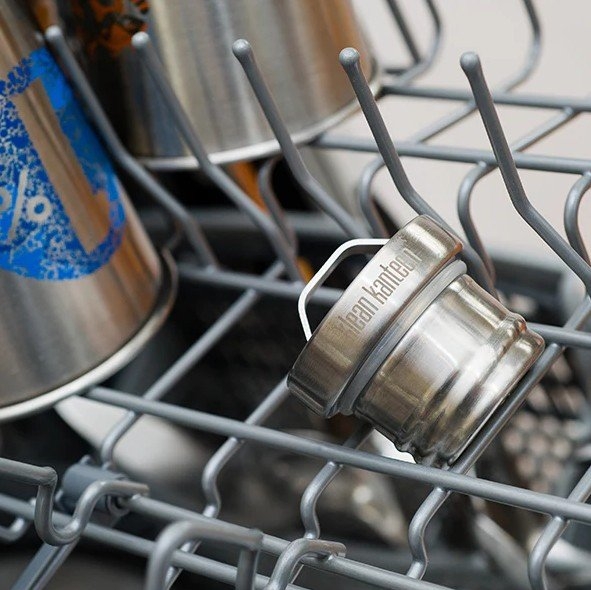 Klean Kanteen Classic Water Bottle Stainless Loop Cap