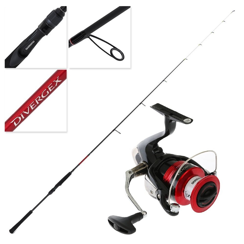 Shimano Sienna 4000 FG Divergex Microjig Combo 6ft 6in PE1.5 1pc