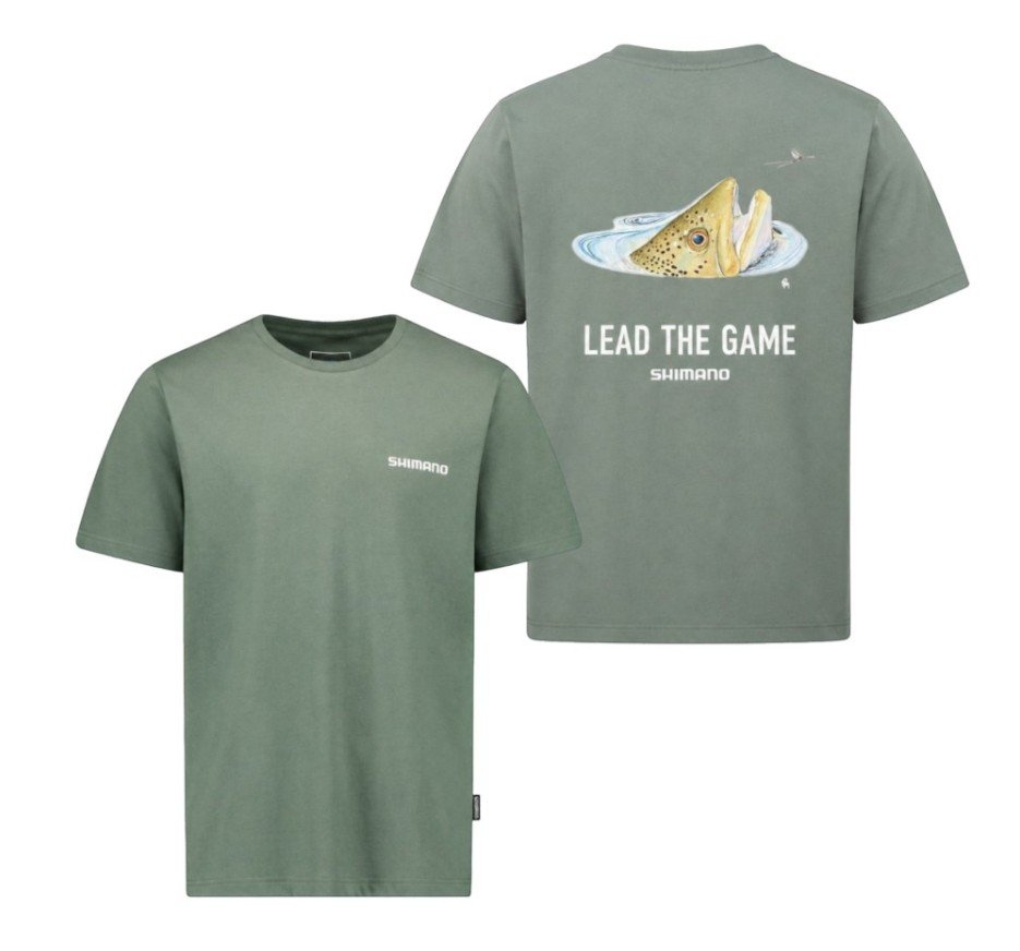 Shimano Lead The Game Mens T-Shirt