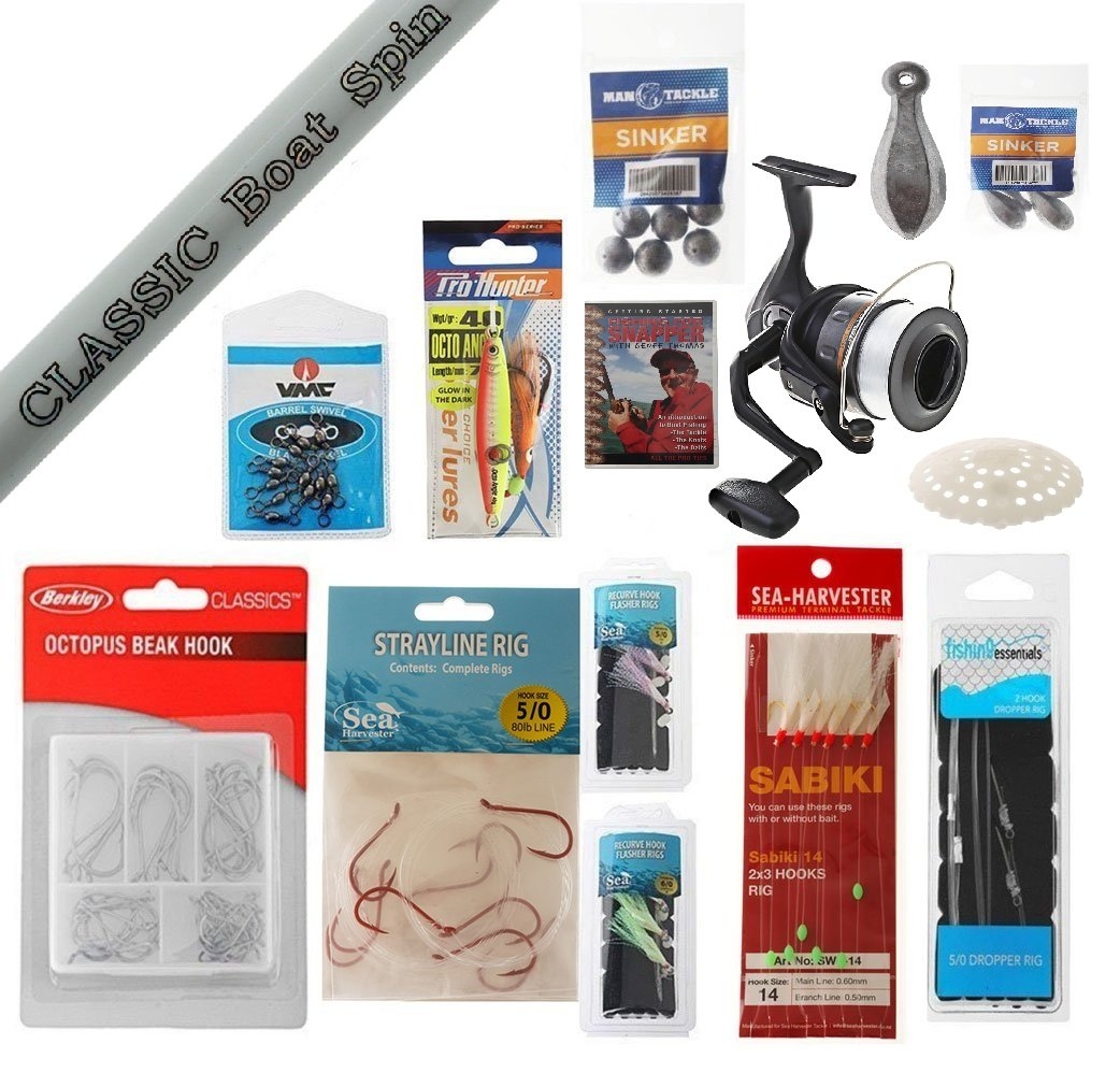 Okuma Revenger 80 Combo with Tackle Essentials Package 6ft 6in 8-15kg 2pc