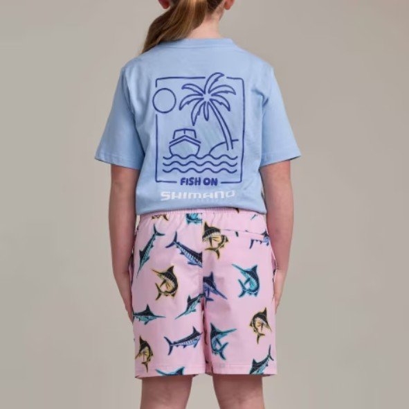 Shimano Pastel Pop Kids Swim Shorts