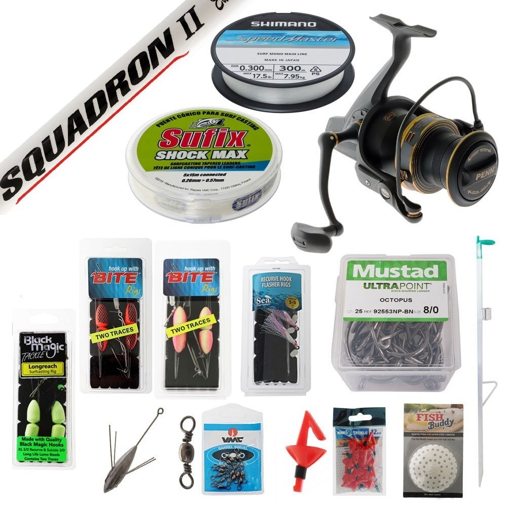 PENN RIVAL 7000 Longcast Surfcasting Package 14ft 113-170g 3pc