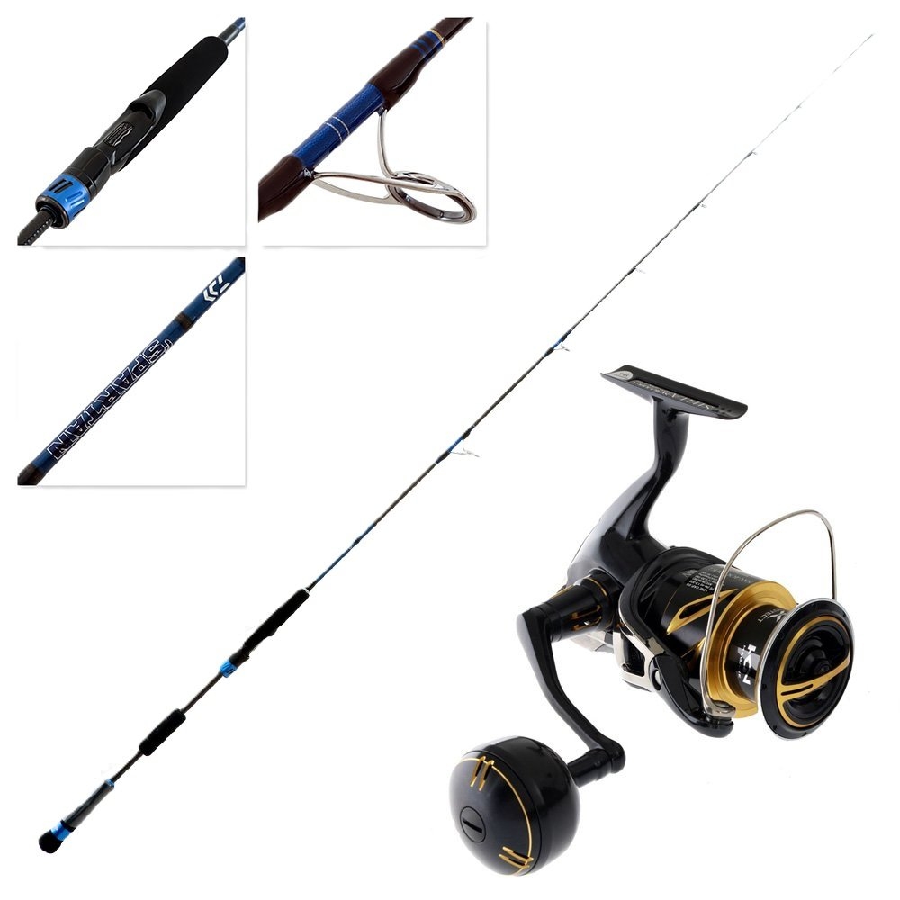 Shimano Stella 4000 SW HGC Spartan Premium Slow Jigging Package 6ft 2in 80-200g 1pc