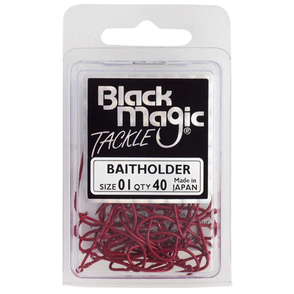 Black Magic Bait Holder Hooks Economy Pack Black Magic Bait Holder Hooks Economy Pack
