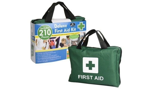 Deluxe 210-Piece First Aid Kit