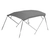 Oceansouth MA-263-2 Stainless Steel 4-Bow Bimini Top 1.7-1.9m Grey