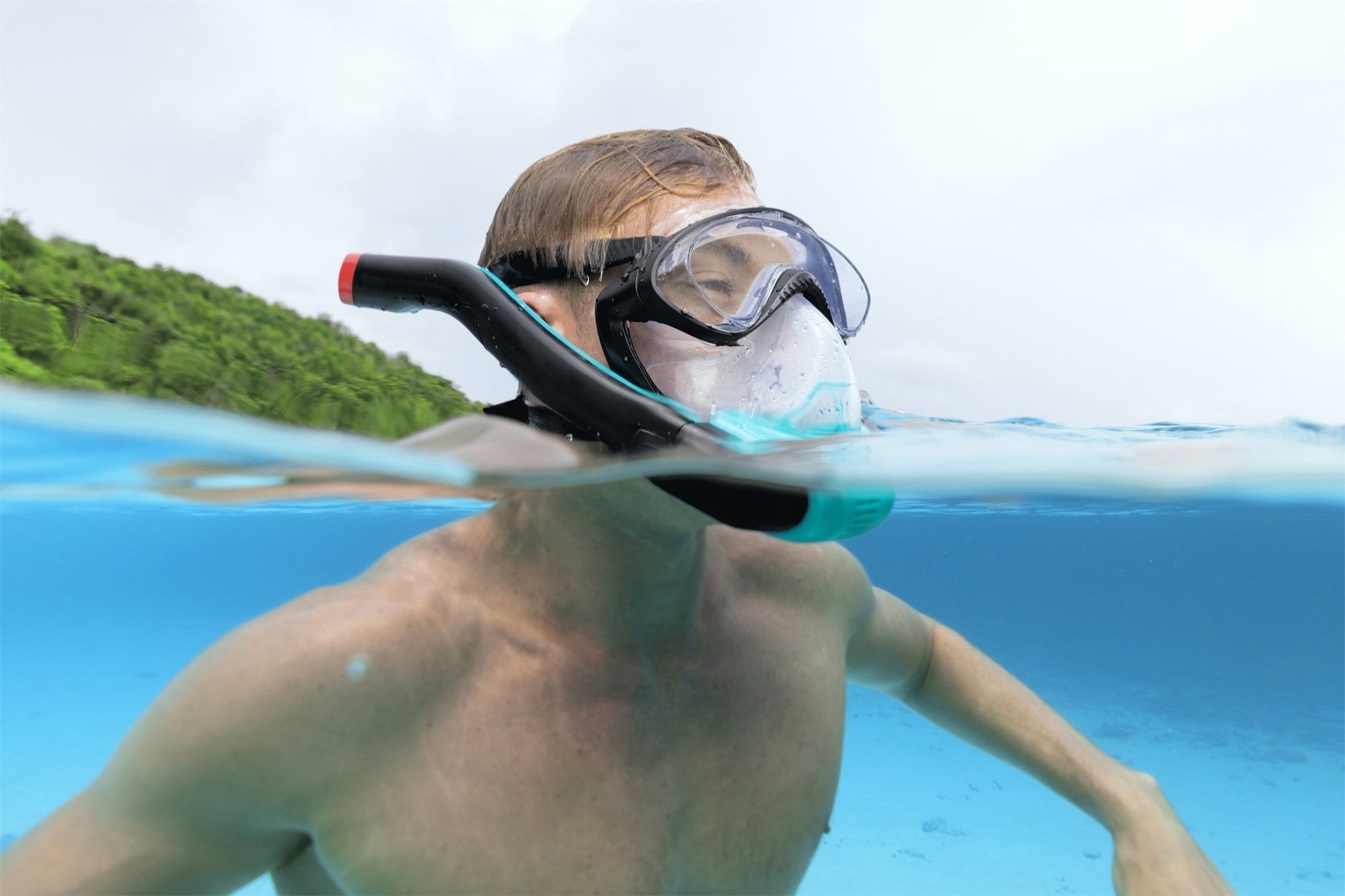 Bestway Flowtech Adult Full-Face Snorkel Mask Set L/XL