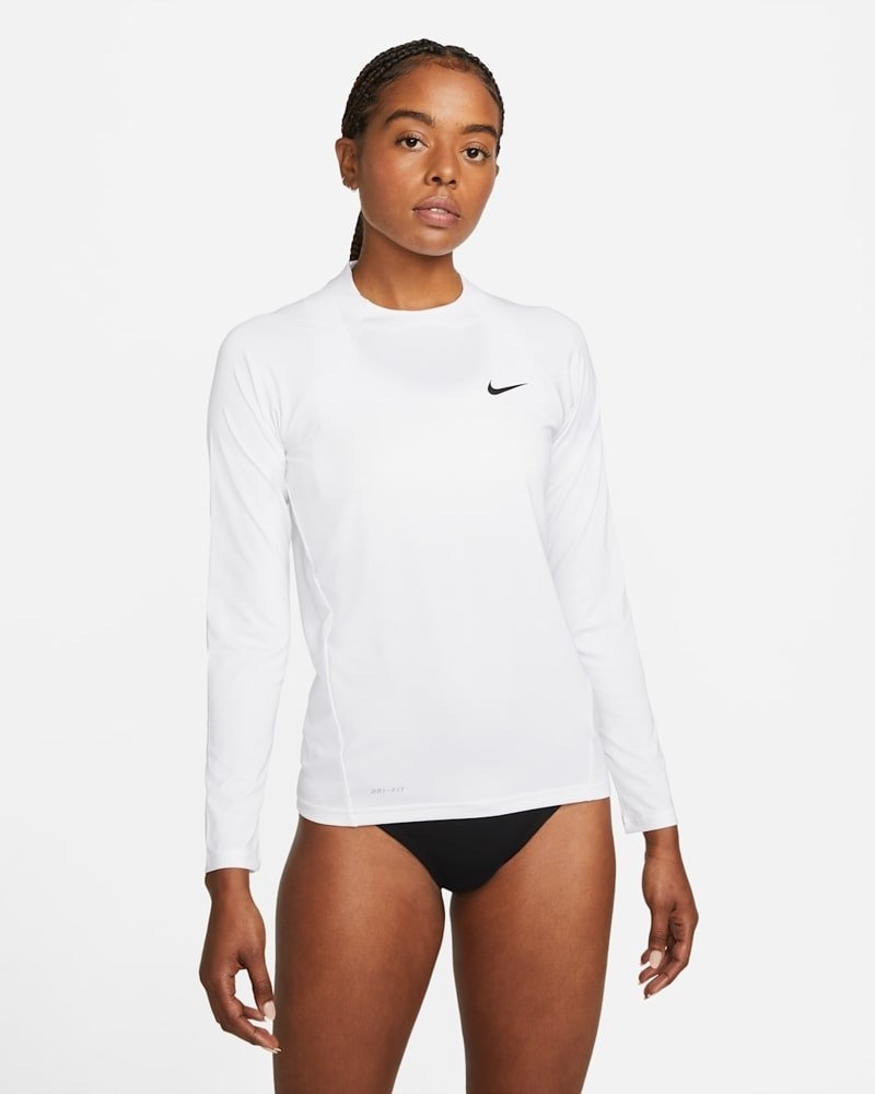 Nike Swim Essential Long Sleeve Hydroguard Womens Top