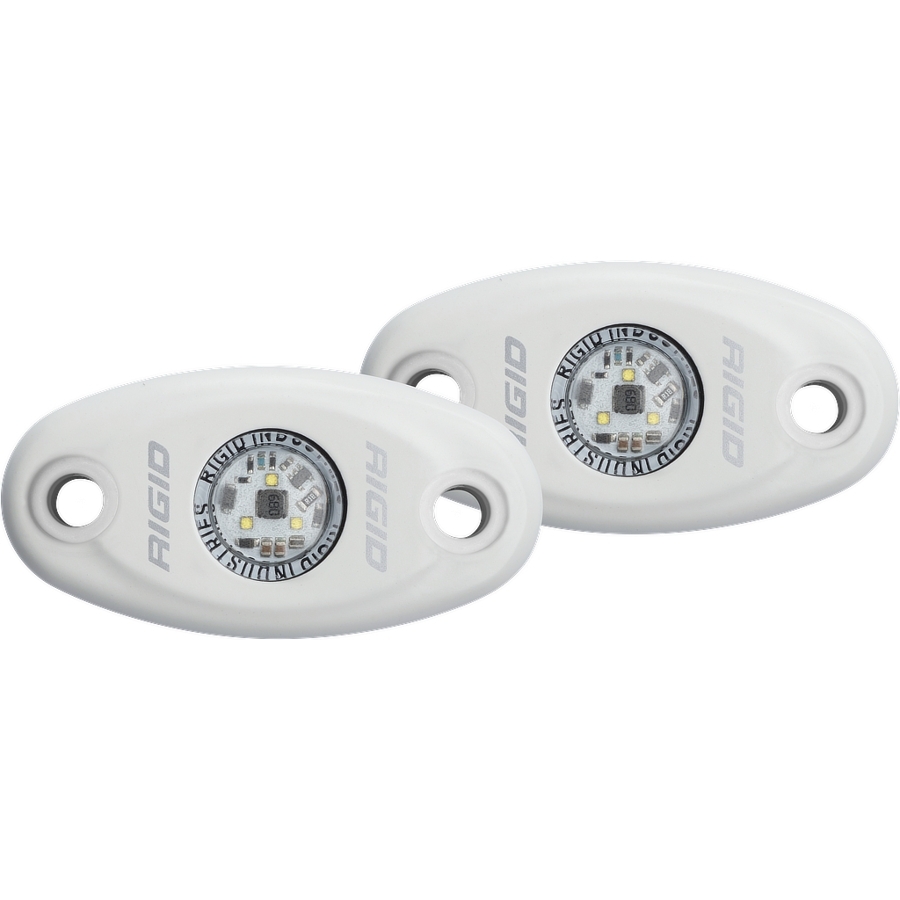 Rigid A-Series Low Power Light Whute Housing Pair