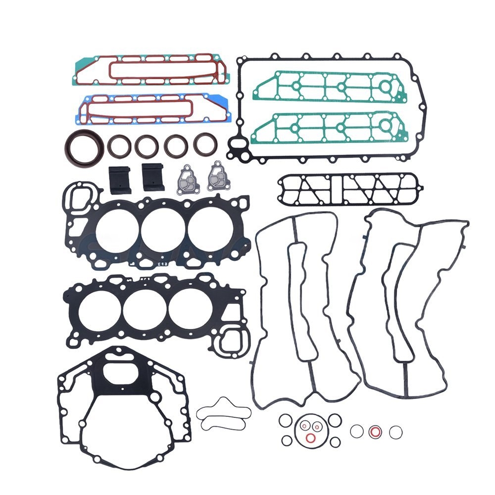 SUNCHEV 6P2-W0001-04-00 Powerhead Gasket Kit Suits Yamaha Engines 3.3L V6 4-Stroke F200HP to F250HP