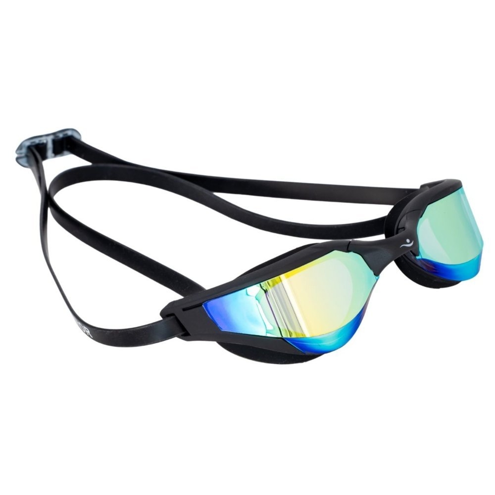 Aqualine Squad Mirror Race Goggles Black