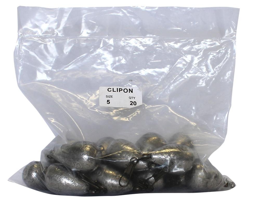 Clip-On Swivel Sinkers Bulk Pack 16oz Qty 10