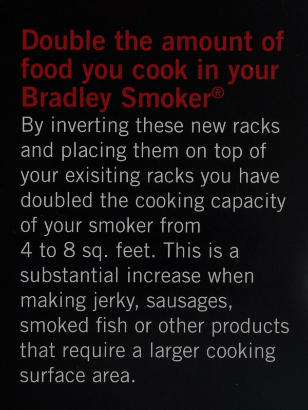 Bradley Smoker Racks 4 Pack