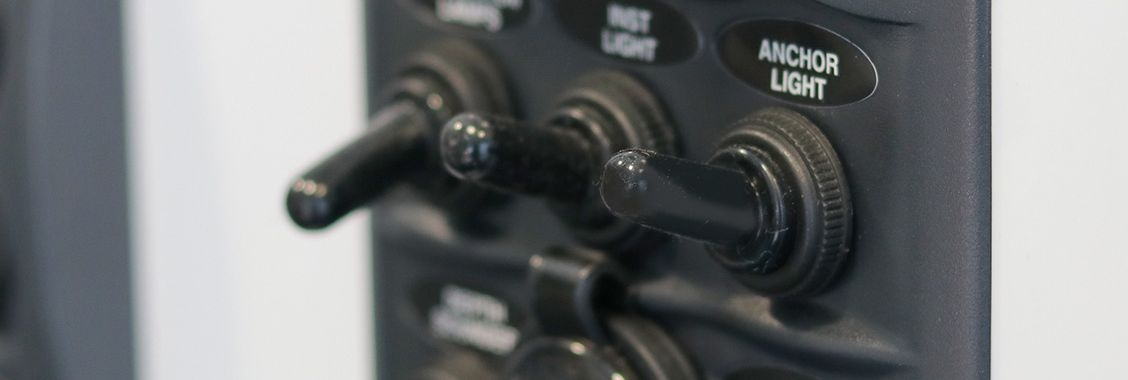 BEP 5-Way Waterproof Switch Panel with Dual USB