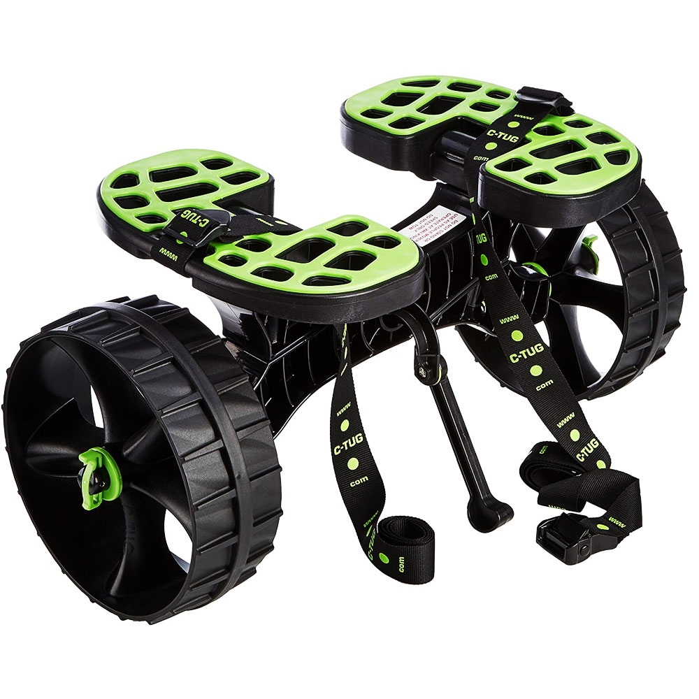 C-Tug Kayak Trolley with Puncture-Free Wheels