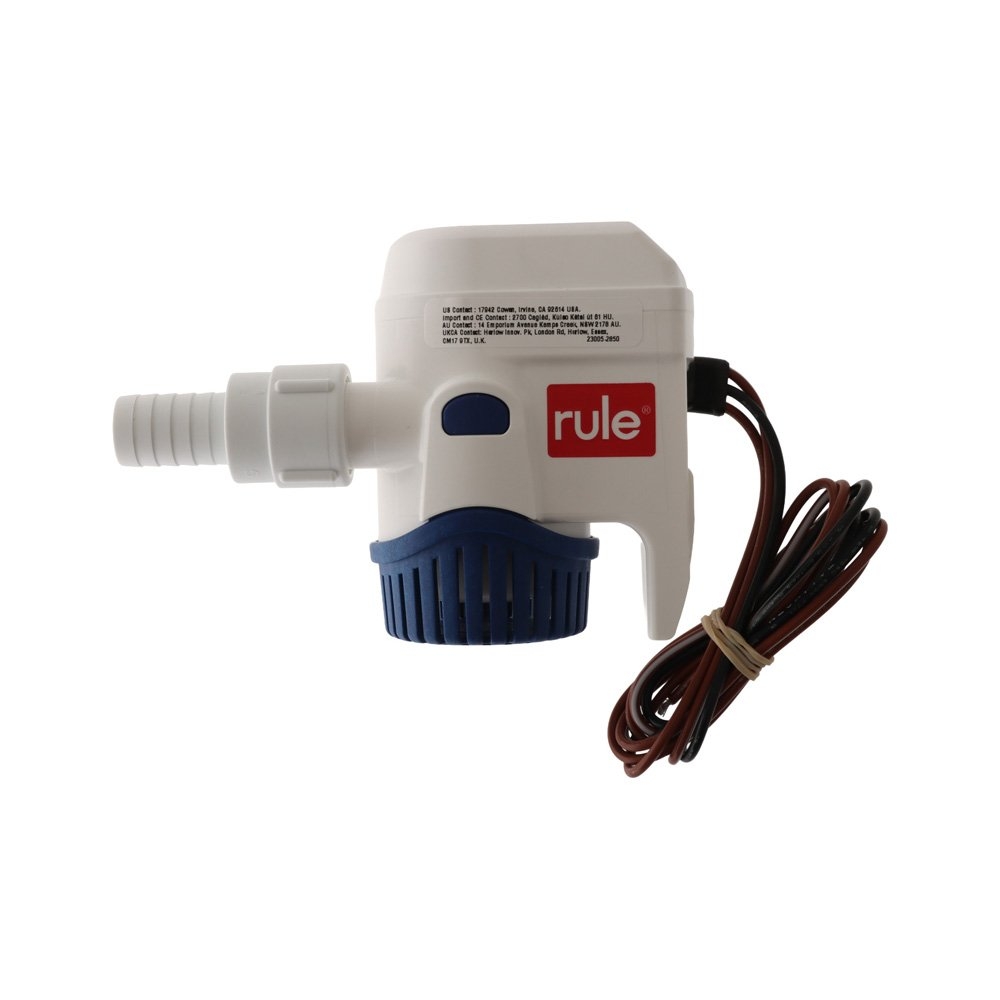 Rule-Mate Automatic Submersible Bilge Pump 12V