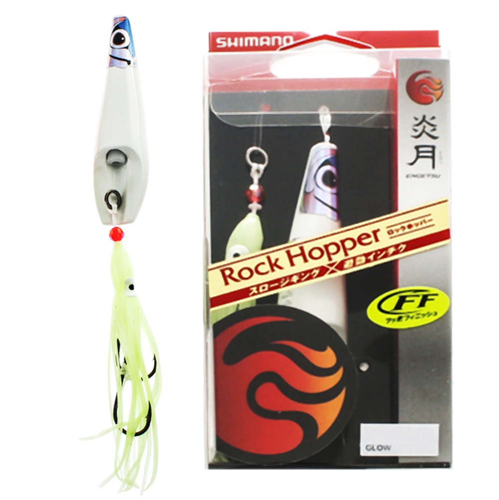 Shimano Rock Hopper Inchiku Slider Jig Glow 90g