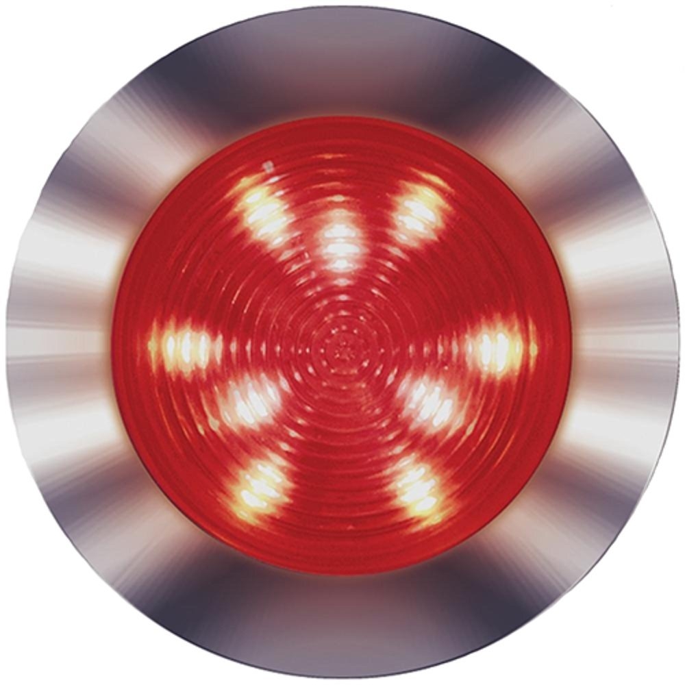SeaSense 50023836 LED Recessed Mount Accent Light Red/White
