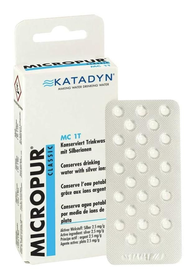 Micropur Classic MC 1T Water Purifier Tablets Qty 100