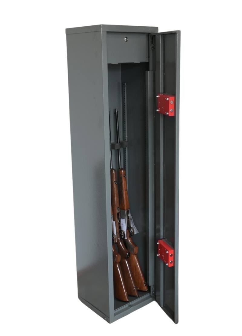 Gun Locker Ammo Safe Double Door 1500x350x300mm