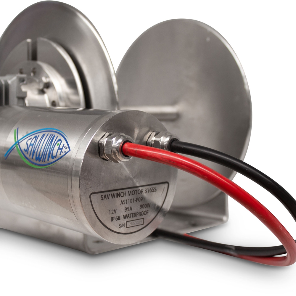 Savwinch Full SS Drum Winch 2000SSS