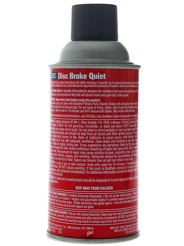 CRC Disc Brake Quiet Aerosol 255g